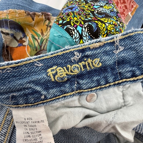 Patchwork Blue Jeans - Picture 10 of 16